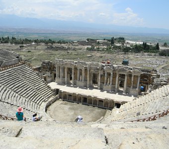 Амфитеатр античного города Иераполис..