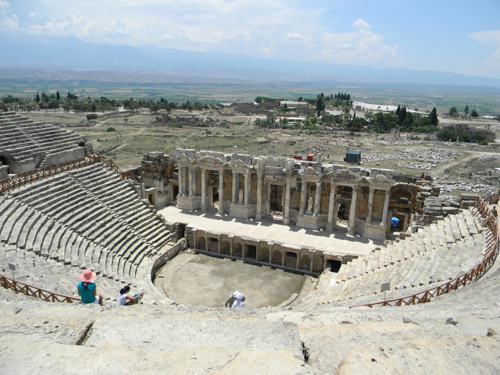 Амфитеатр античного города Иераполис..