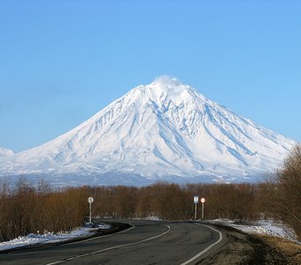 Все дороги на Камчатке ведут к вулканам