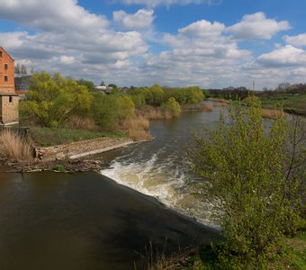 Старая мельница в Ряженом