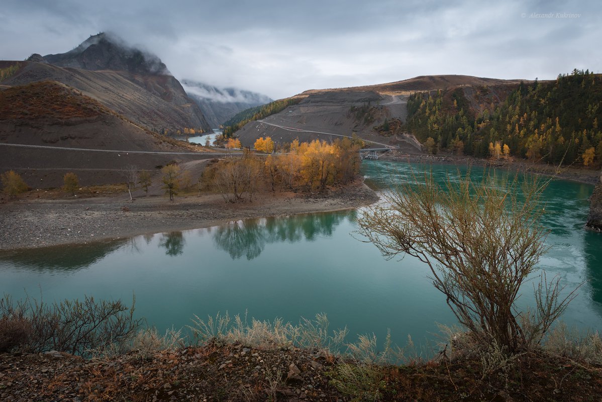 Горный Алтай Катунь осень