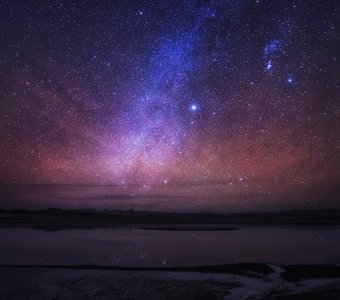 Ночь на озере Тузколь