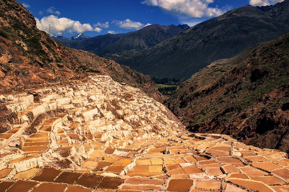 Соляные копи - наследие инкской цивилизации Перу