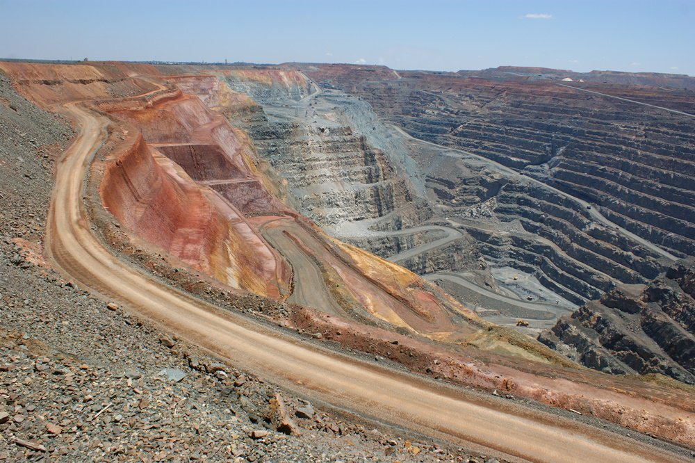 Крупнейший карьер по добыче Золота в Австралии.
