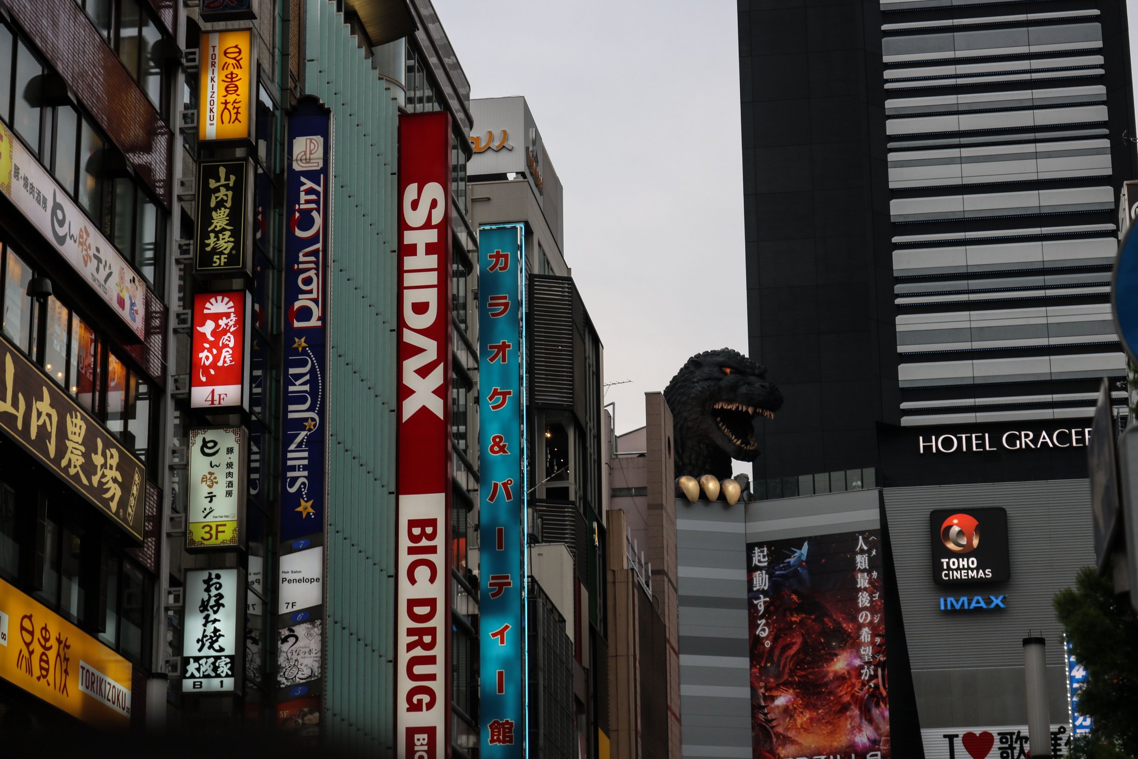 Godzilla, Shinjuku