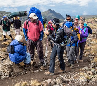 86-летняя покорительница Килиманджаро