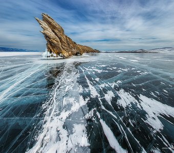 Ледяная поэзия Ольхона, остров Огой