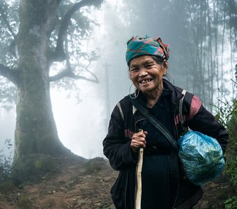 Портрет старушки во Вьетнаме