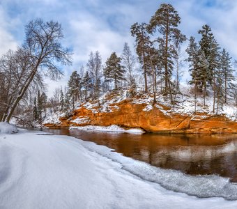 Оранжево-белая весна