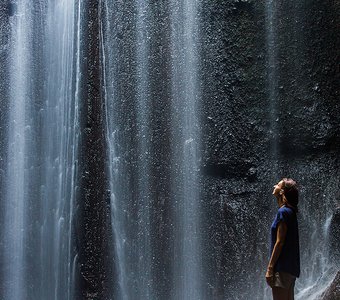 Один из множества прекрасных водопадов на Бали