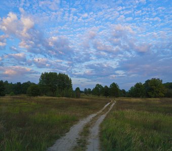 Крючки. Вечерняя Дорога.