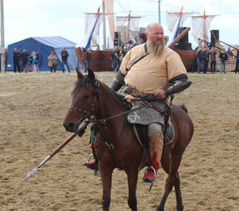 Всадник. Средневековый Укек.