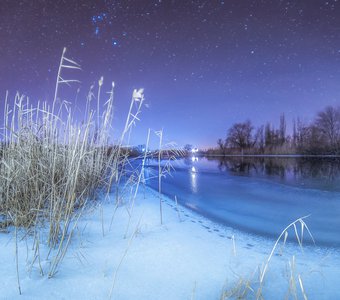 Зима на реке Миус.