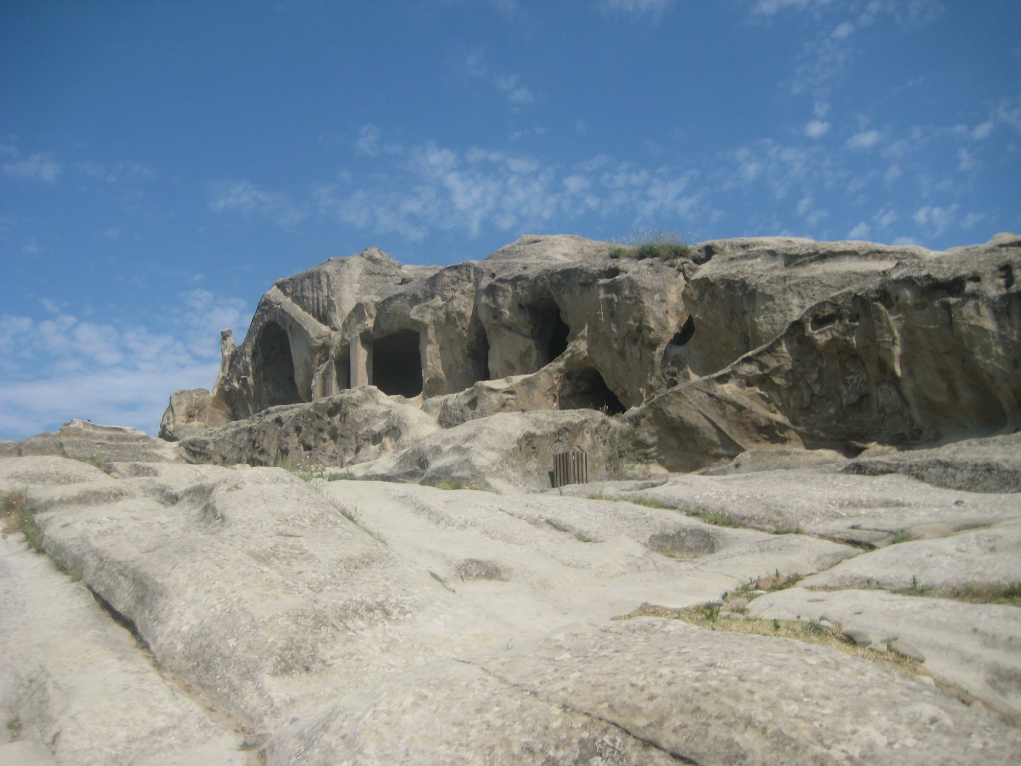 Пещерный город Уплисцихе. Грузия. 1 в. до нашей эры.