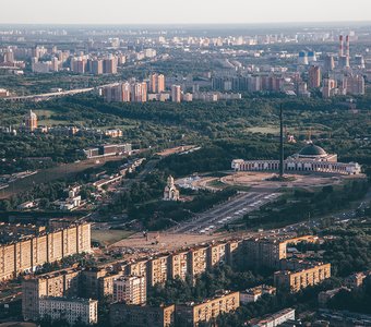 Москва. Вид на Парк Победы