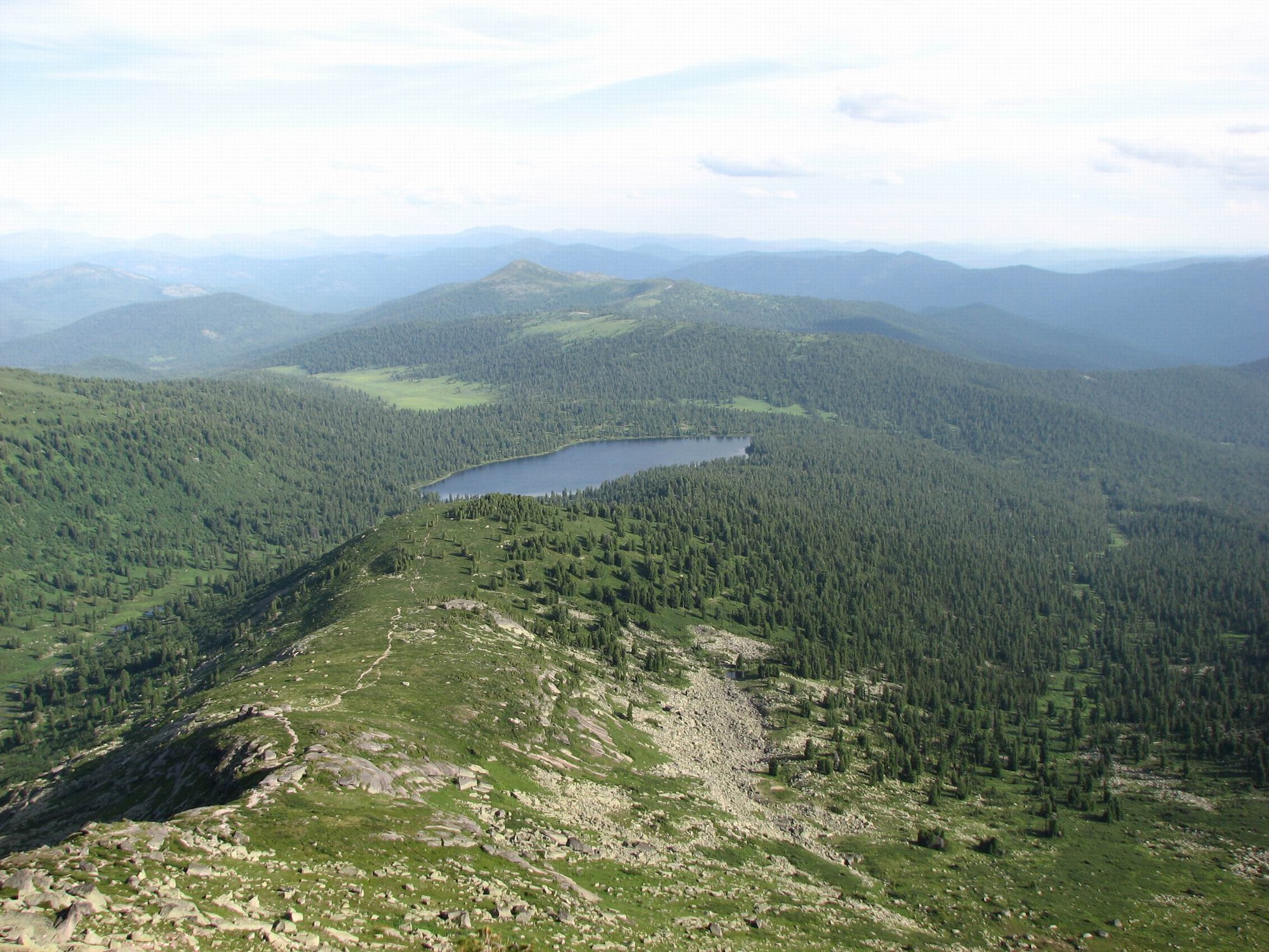 Вид на оз. Светлое