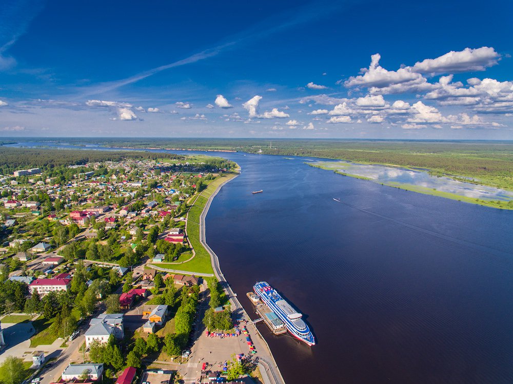 Города на волге красивые фото