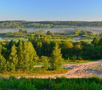 Утро на реке Березина