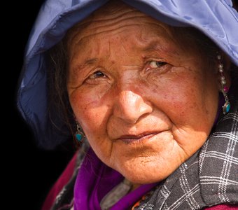 Жительница  Ладакха, Малый  Тибет