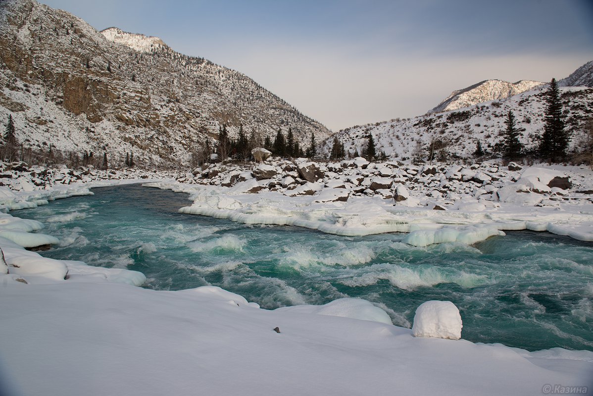 Горный Алтай зимой фото