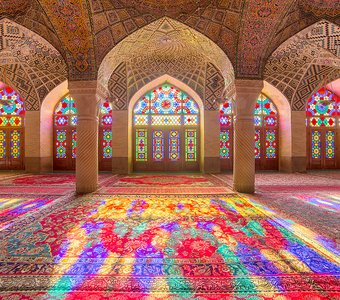 Одна из самых красивых мечетей Ирана