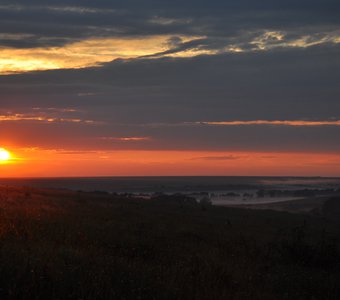 Закат в глуши