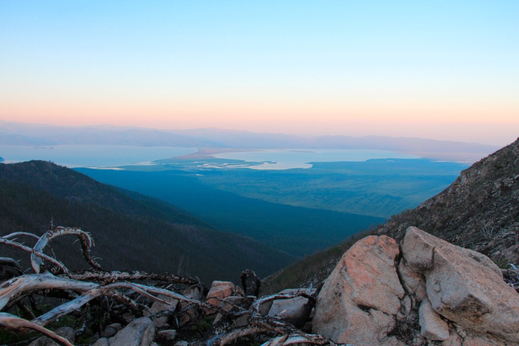 Закат на 1877м