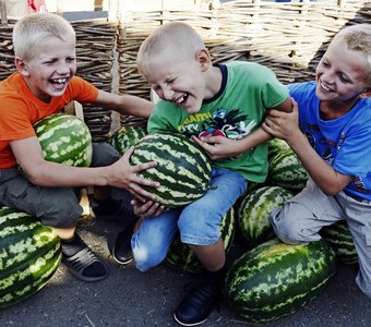 Похожи, как арбузы)