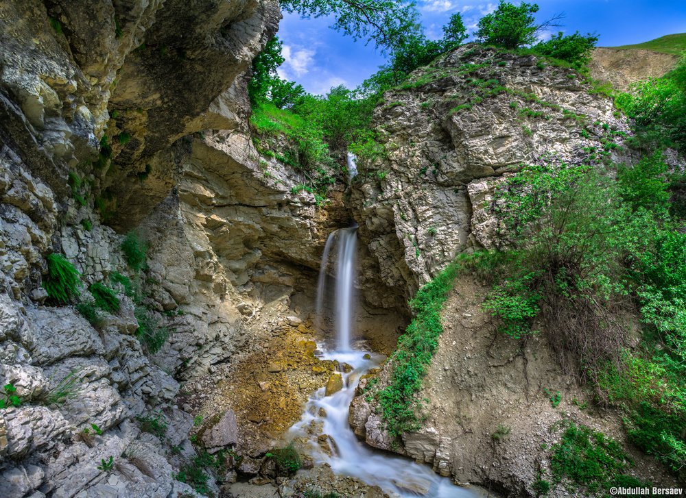 Водопады чечни фото