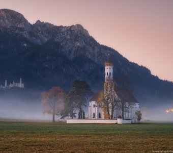 Германия. Бавария. Церковь St. Coloman (Schwangau)
