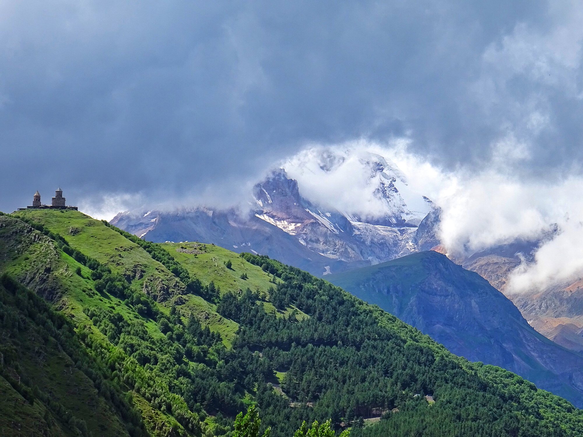 Гора Казбек фото