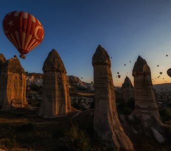 Обычное утро в Каппадокии