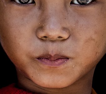 Портрет Бирманского мальчика