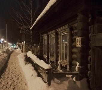 Зимний вечер в провинции