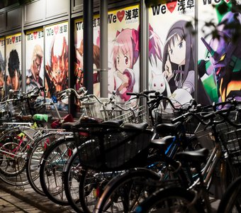 Велосипеды в Токио
