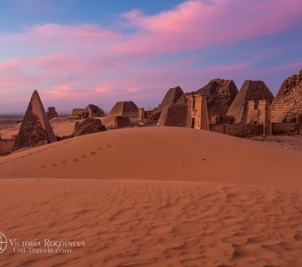 Древние пирамиды Нубии
