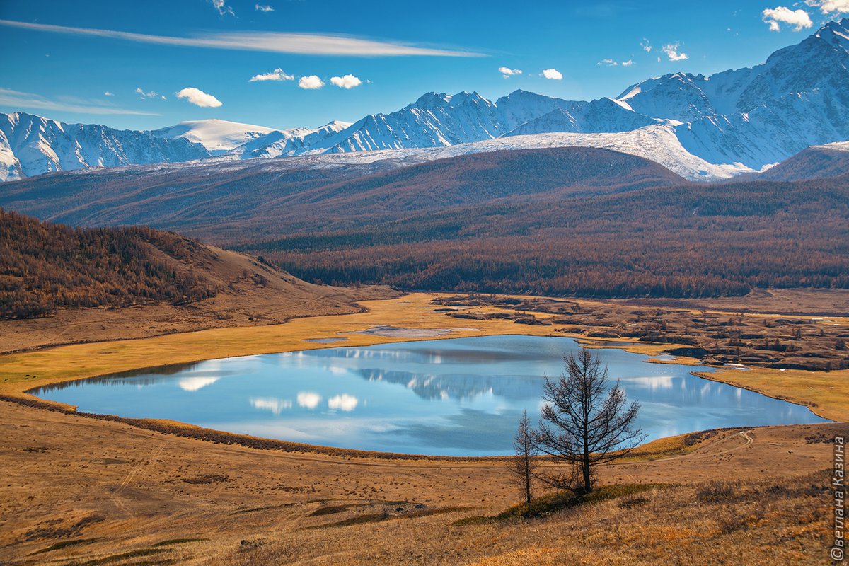 Озеро Джангысколь Алтай