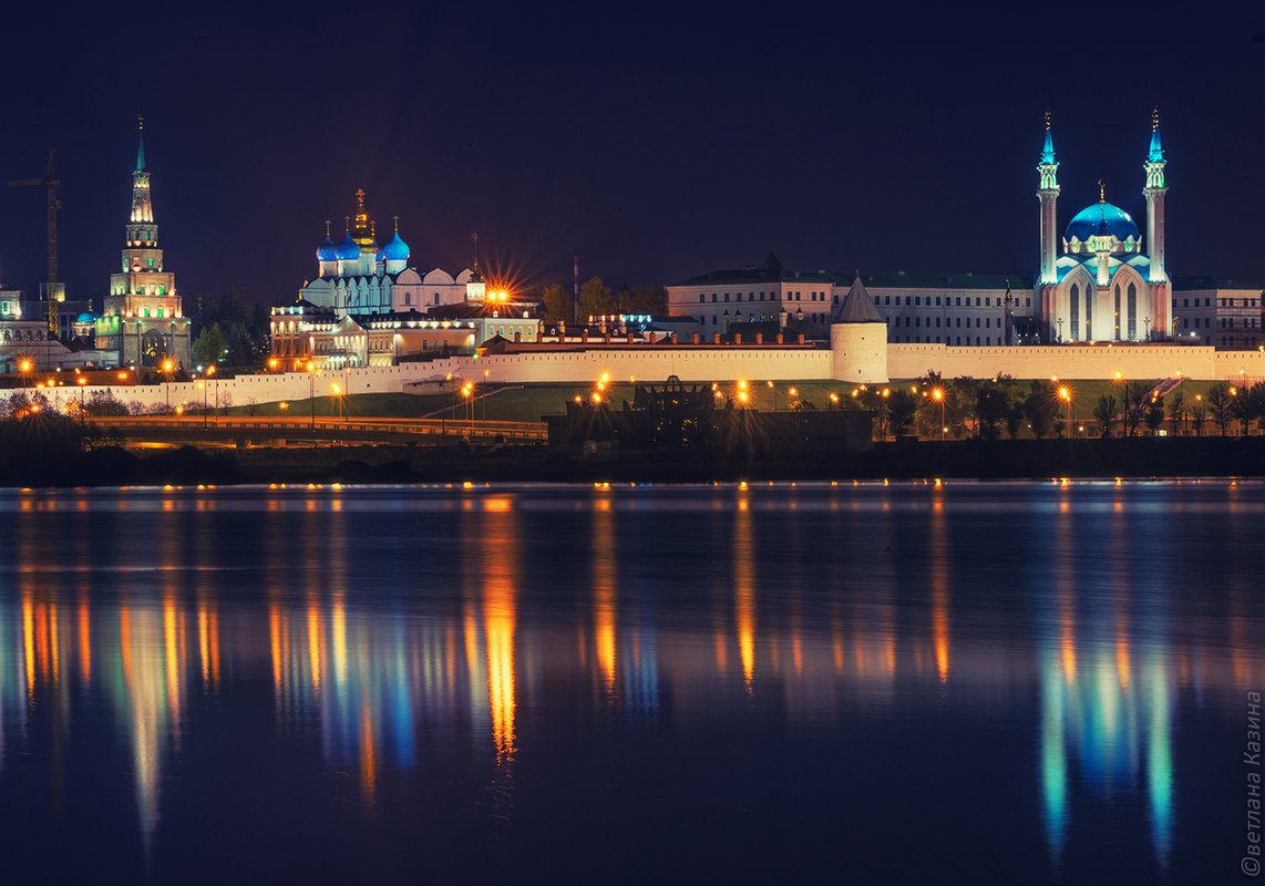 Магнитный пазл 27x18см."Россия, город, города" на холодильник - купить с доставк