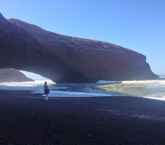 каменная арка пляжа Легзира