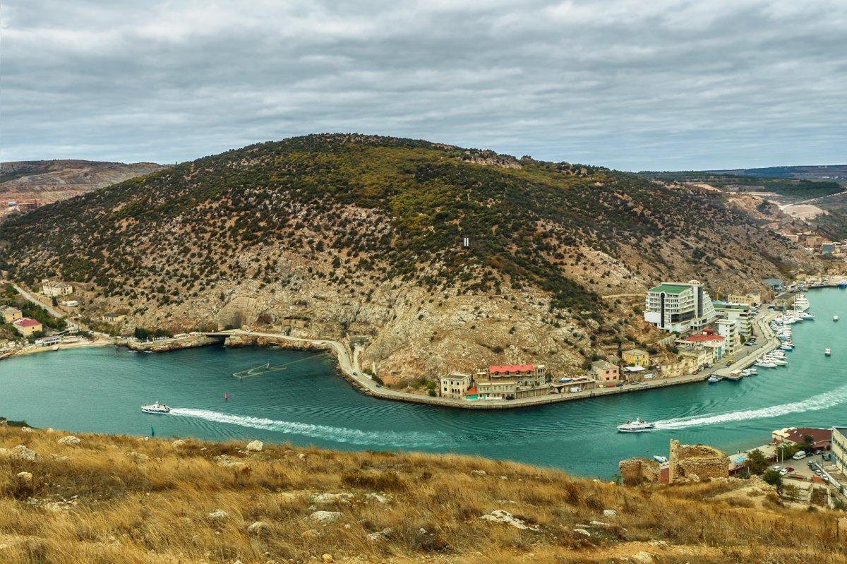 Фото балаклавской бухты в крыму