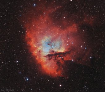 Туманность NGC 281 "Пакман"