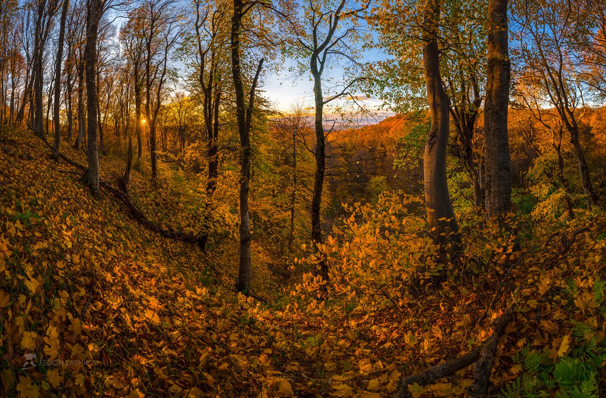 Гора Стрижамент Ставрополь осенью