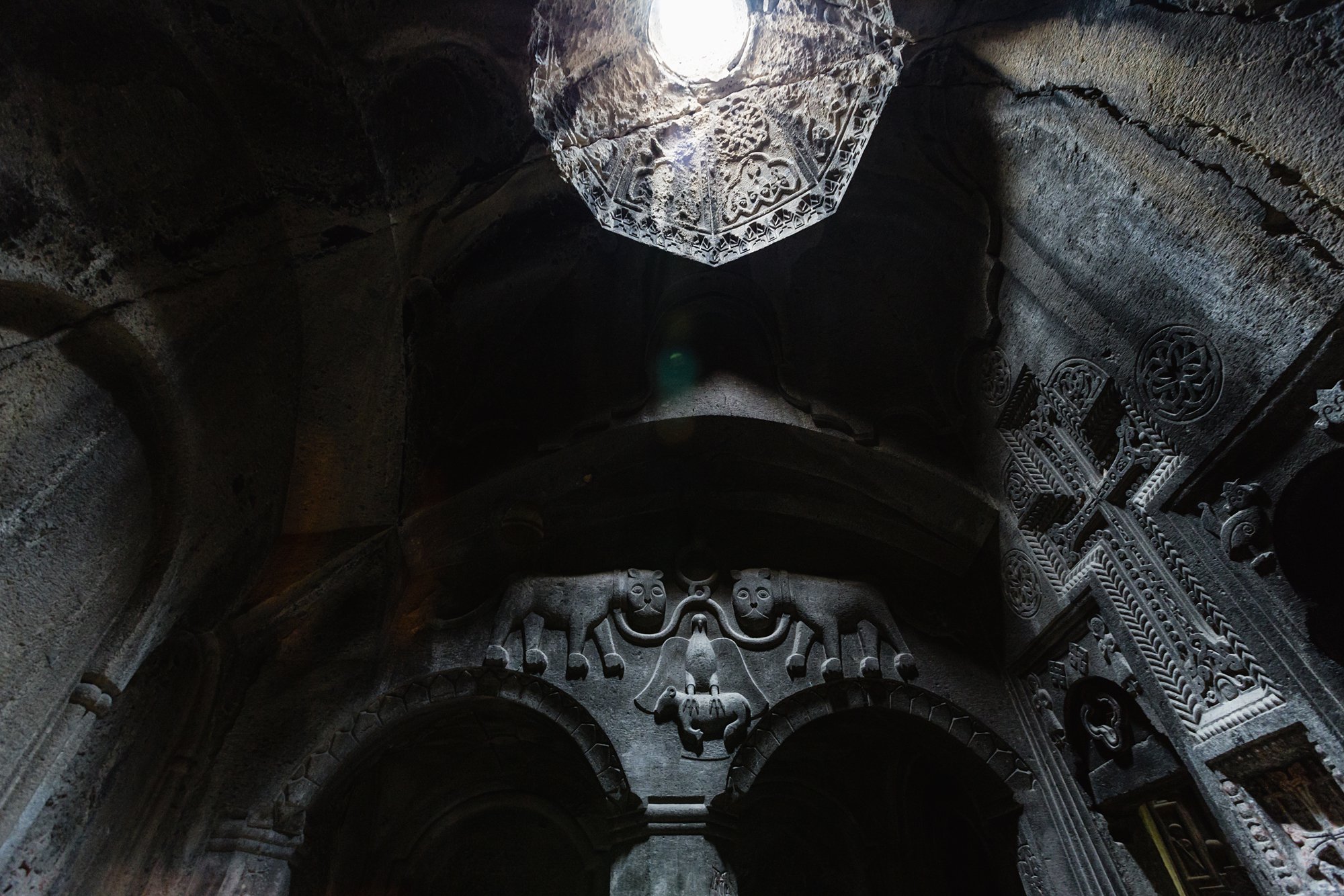 Geghard monastery, Armenia,