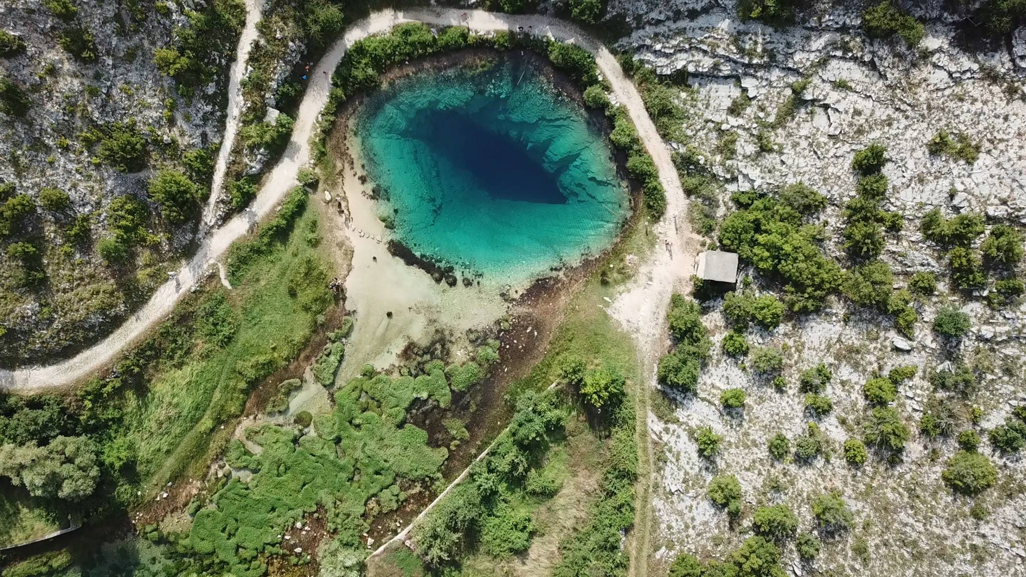 Source of the Cetina River