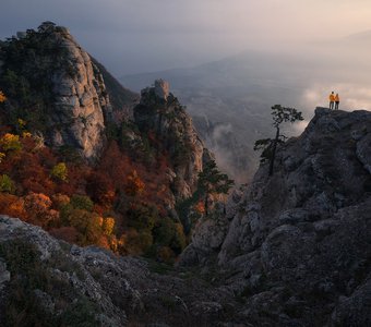 Закат на Демерджи