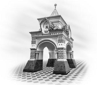 Триумфальная арка цесаревича Николая. Владивосток.