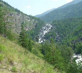 водопад Учар
