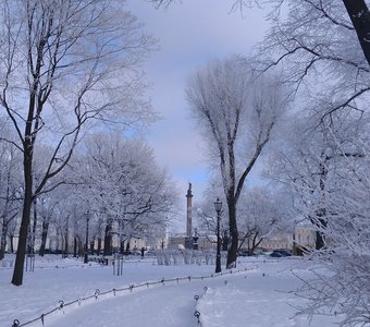 Зима в Петербурге