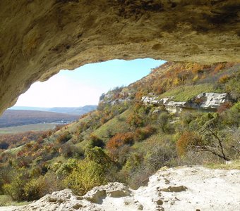В пещерном городе Бакла