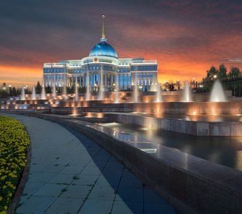 Акорда — резиденция президента Республики Казахстан.